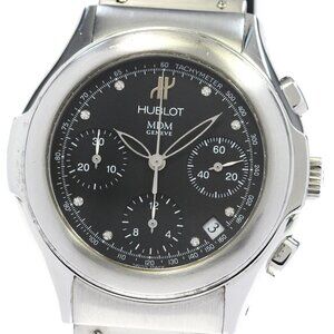 HUBLOT MDM elegant Chronograph 8P diamond Automatic Men's Watch_834215